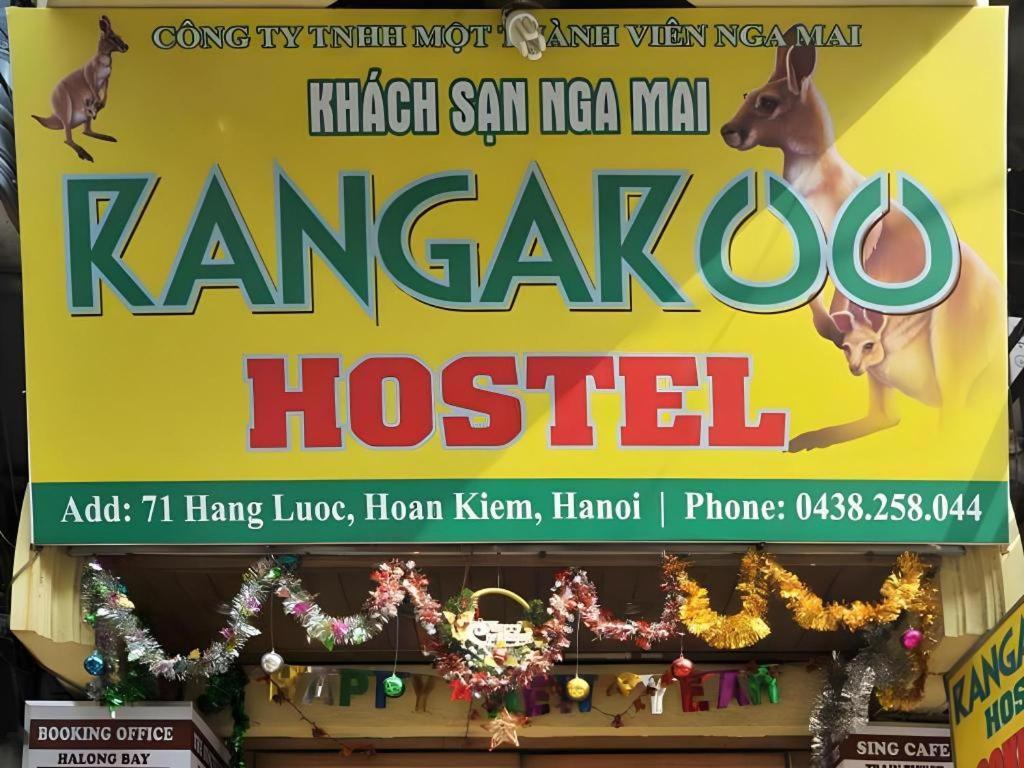Kangaroo Hostel Hanoï Extérieur photo